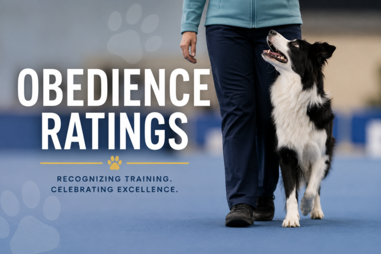 Front & Finish™ 2020 Novice A&B Obedience Ratings